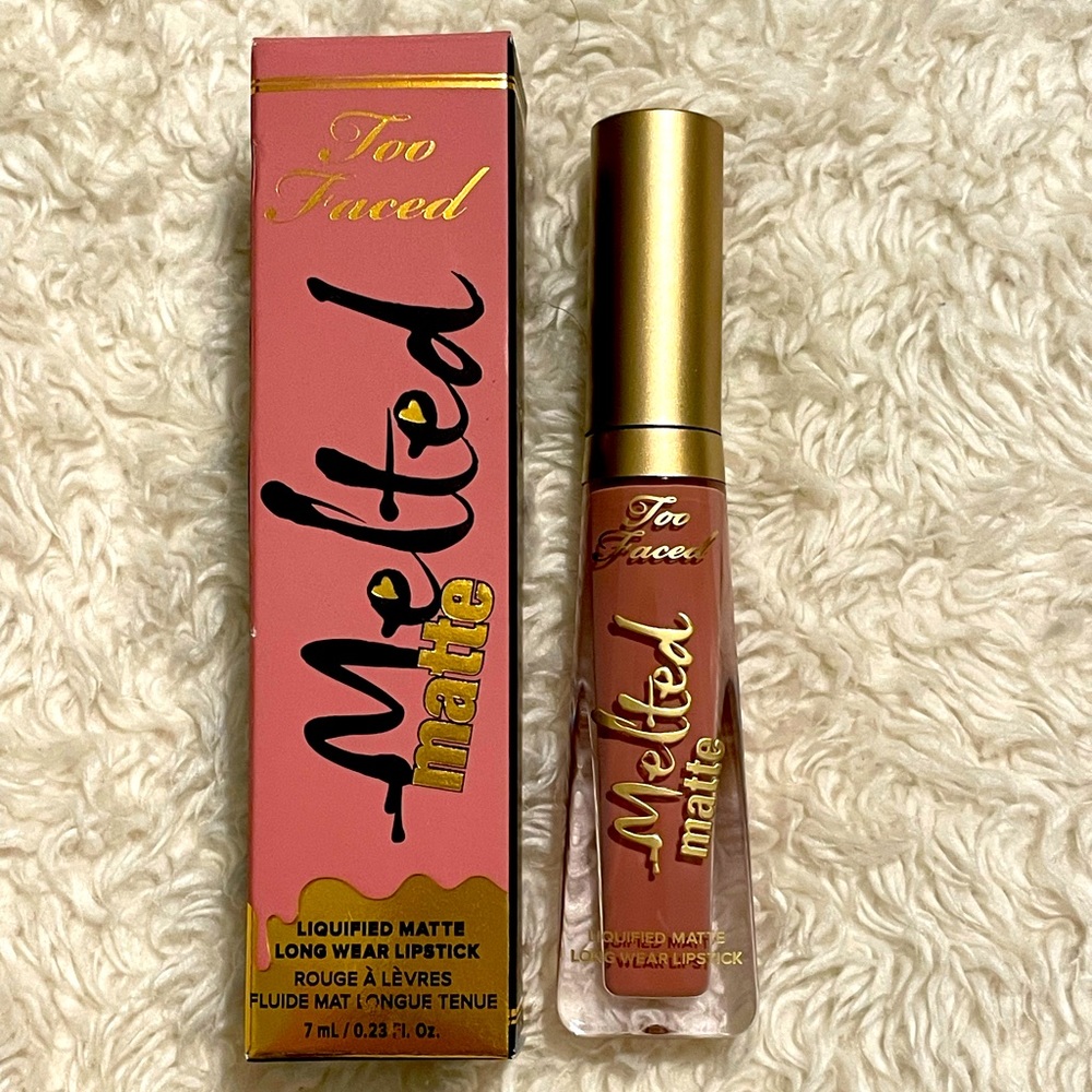 New! Too Faced Melted Matte Liquid Longwear Lipstick